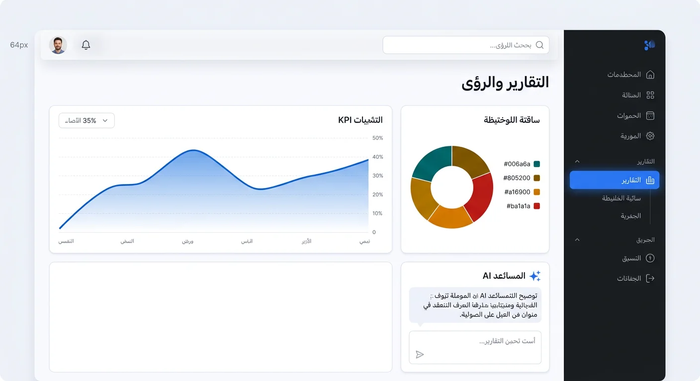 الرؤى والتقارير